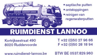 beerputruimers Ichtegem Ruimdienst Lannoo